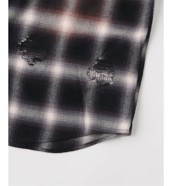 JOINT WORKS「J オンブレ― ダメージシャツ」|シャツ・ブラウス|