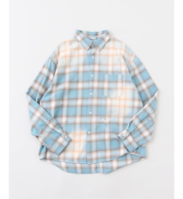 JOINT WORKS「J オンブレ― ダメージシャツ」|シャツ・ブラウス|