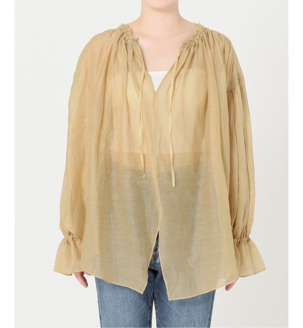 Plage「【enrica/エンリカ】 別注 VOLEME スリーブブラウス」|シャツ・ブラウス|