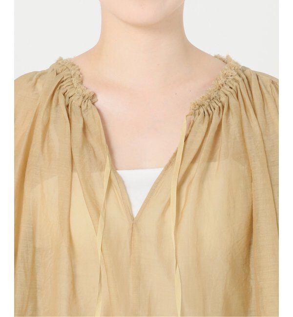 Plage「【enrica/エンリカ】 別注 VOLEME スリーブブラウス」|シャツ・ブラウス|