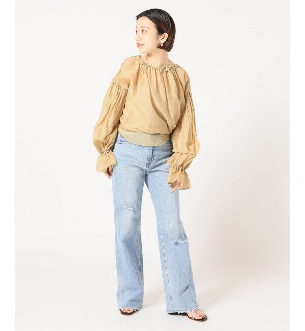 Plage「【enrica/エンリカ】 別注 VOLEME スリーブブラウス」|シャツ・ブラウス|