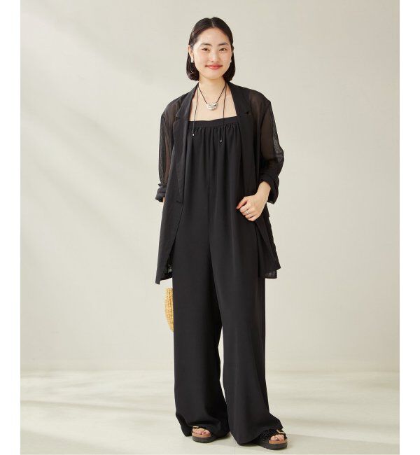 Plage「BARE サロペット」|オールインワン|