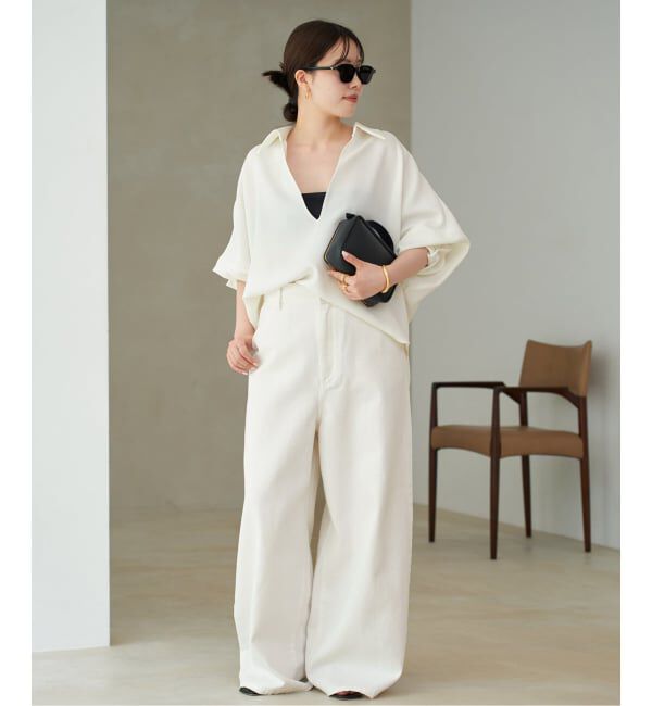 Plage「《追加》GEORGETTE SKIPPER ブラウス」|シャツ・ブラウス|