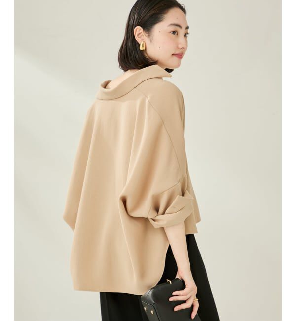 Plage「《追加》GEORGETTE SKIPPER ブラウス」|シャツ・ブラウス|