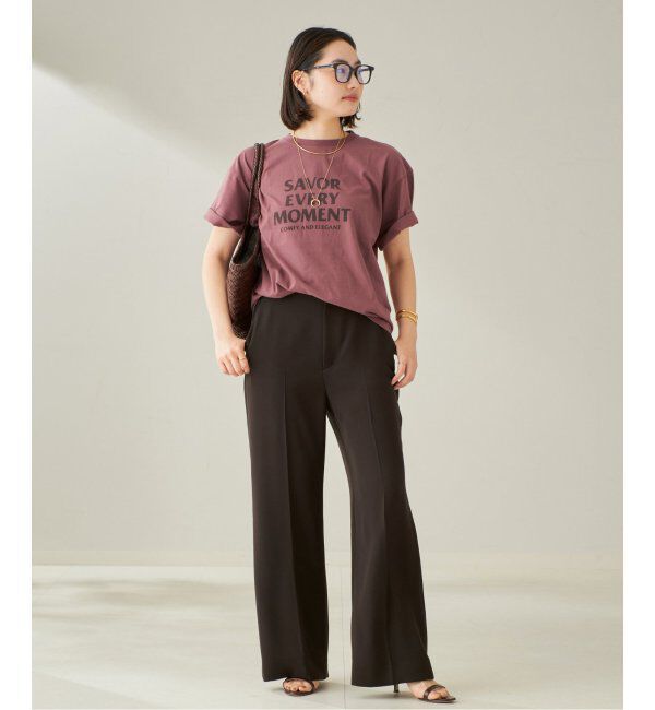 Plage「SAVOR EVERY MOMENT Tシャツ」|Tシャツ・カットソー|