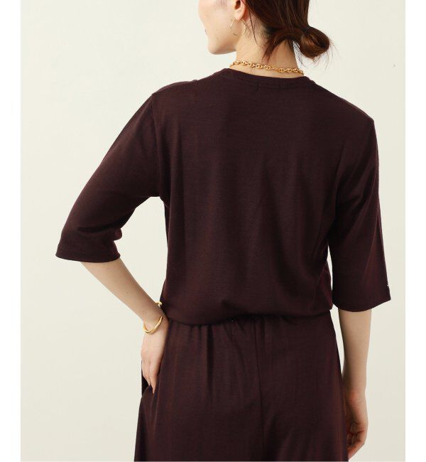 VERMEIL par iena「wool 100 jersey Tシャツ」|Tシャツ・カットソー|