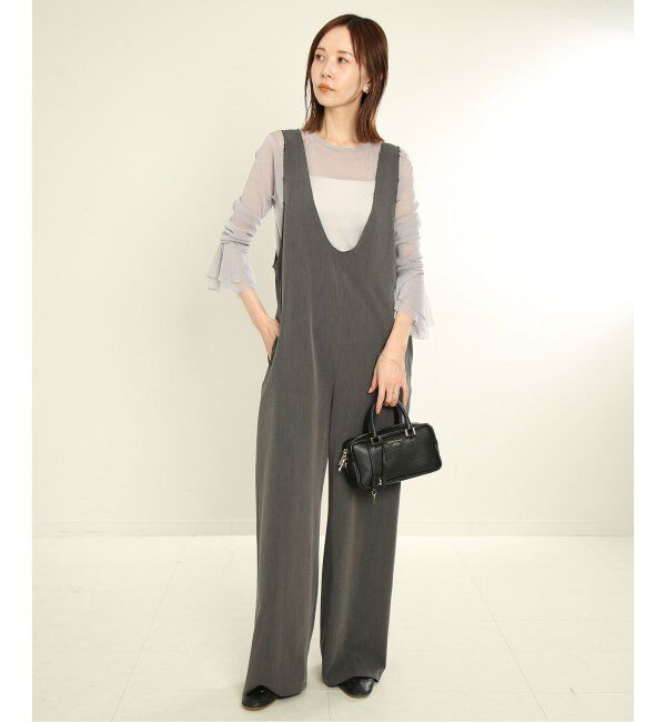 SLOBE IENA「《追加》ラッフルスリーブチュールプルオーバー」|Tシャツ・カットソー|