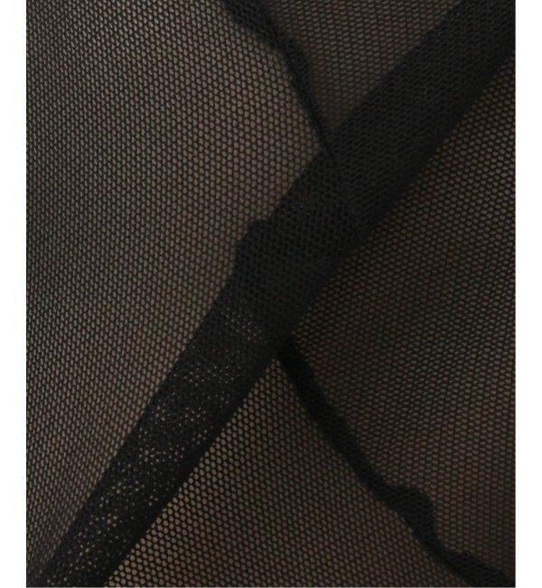 SLOBE IENA「《追加2》ラッフルスリーブチュールプルオーバー」|Tシャツ・カットソー|