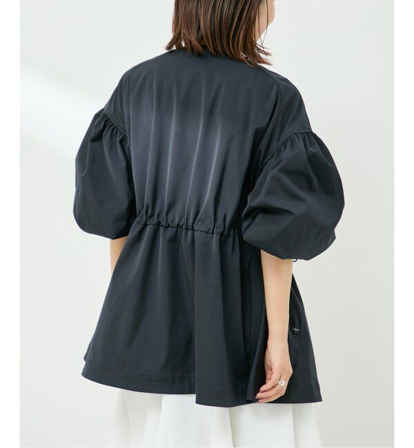 VERMEIL par iena「ノーカラーギャザーZIPブルゾン」|その他|