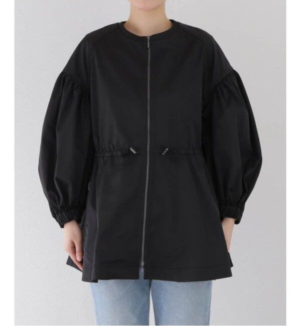 VERMEIL par iena「ノーカラーギャザーZIPブルゾン」|その他|