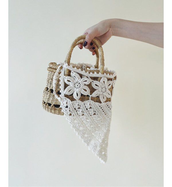 IENA LA BOUCLE「estudio 1999 FLORES BONNET MODELCHANGE スカーフ」|バンダナ・スカーフ|