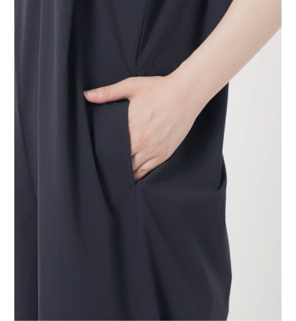 SLOBE IENA「《WEB限定/追加2》リラックスイージーVネックオールインワン」|オールインワン|