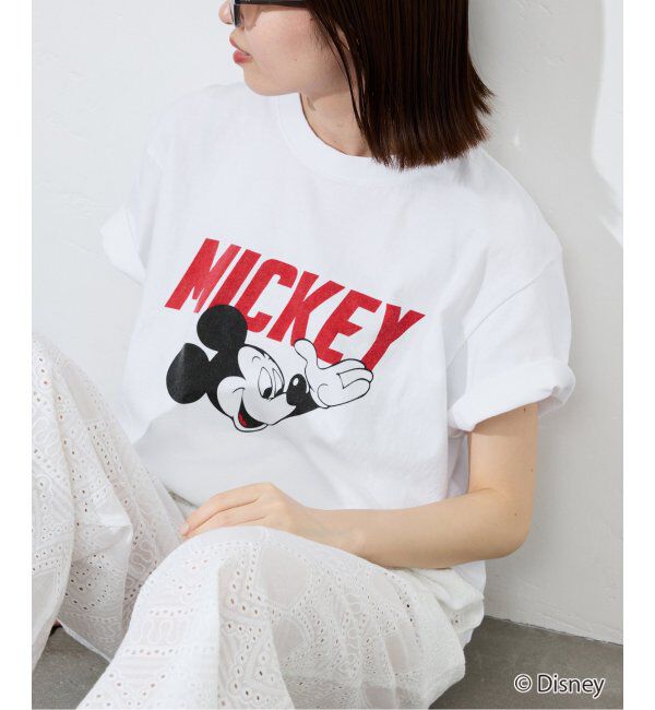 SLOBE IENA「《追加》GOOD ROCK SPEED/グッドロックスピード /MICKEY/ TEE」|Tシャツ・カットソー|