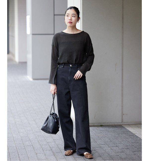 IENA「《追加》LES ATELIERS FRANCAIS DE CONFECTION ロングスリーブトップス」|シャツ・ブラウス|