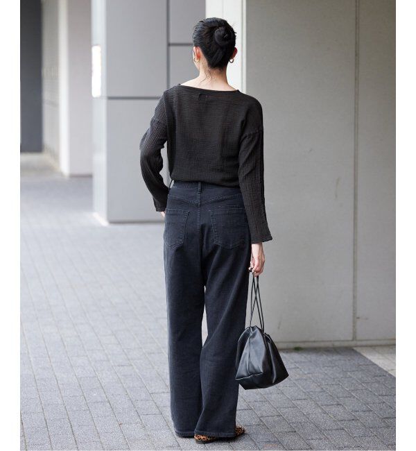 IENA「《追加》LES ATELIERS FRANCAIS DE CONFECTION ロングスリーブトップス」|シャツ・ブラウス|