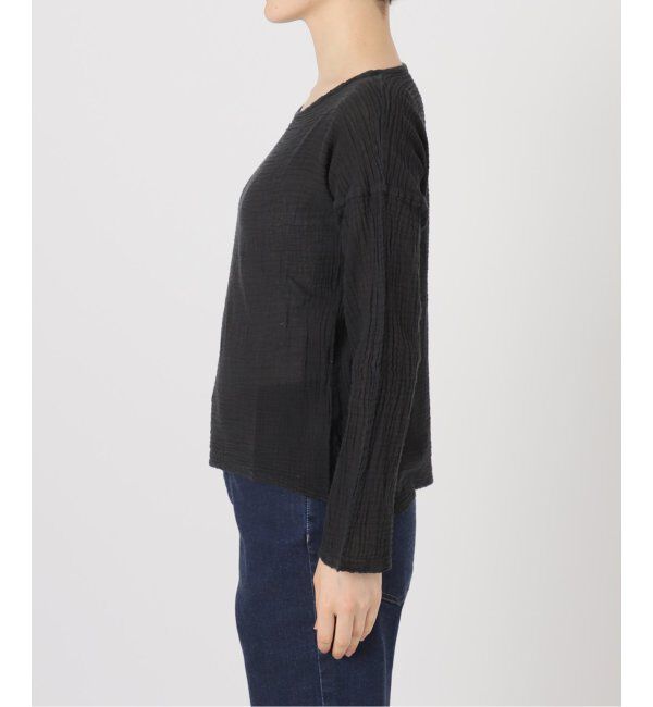 IENA「《追加》LES ATELIERS FRANCAIS DE CONFECTION ロングスリーブトップス」|シャツ・ブラウス|