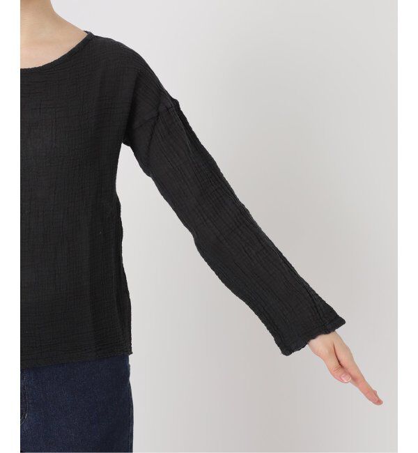 IENA「《追加》LES ATELIERS FRANCAIS DE CONFECTION ロングスリーブトップス」|シャツ・ブラウス|