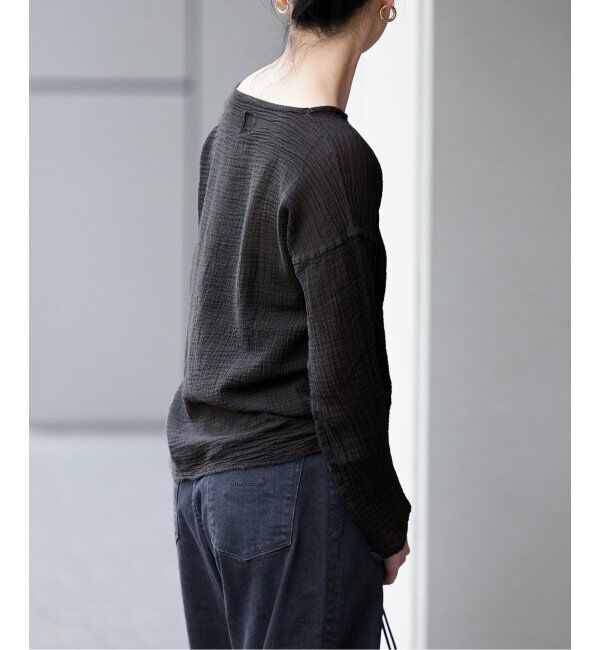 IENA「《追加》LES ATELIERS FRANCAIS DE CONFECTION ロングスリーブトップス」|シャツ・ブラウス|