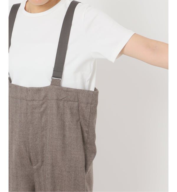 IENA LA BOUCLE「【WEB限定】IENA LA BOUCLE サキソニーオーバーパンツ」|その他|