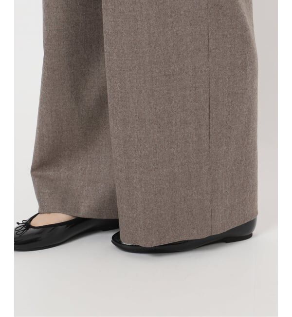 IENA LA BOUCLE「【WEB限定】IENA LA BOUCLE サキソニーオーバーパンツ」|その他|