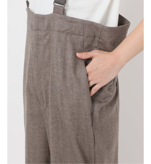 IENA LA BOUCLE「【WEB限定】IENA LA BOUCLE サキソニーオーバーパンツ」|その他|