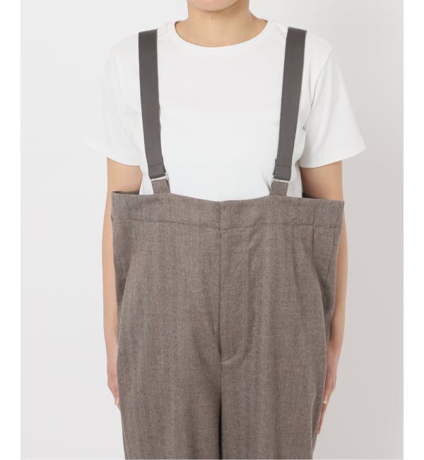 IENA LA BOUCLE「【WEB限定】IENA LA BOUCLE サキソニーオーバーパンツ」|その他|