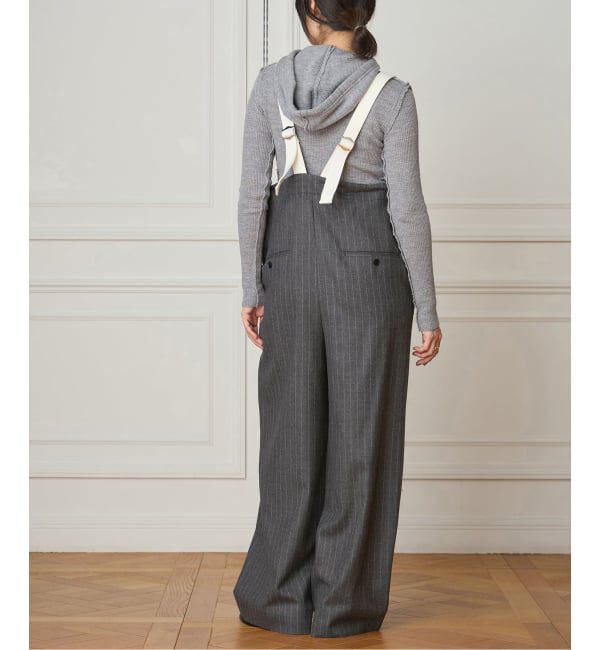 IENA LA BOUCLE「【WEB限定】IENA LA BOUCLE サキソニーオーバーパンツ」|その他|