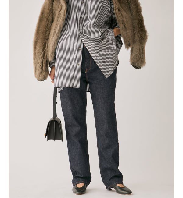 VERMEIL par iena「upper hights THE AMALIE 184316302/188316302」|デニム|ネイビー