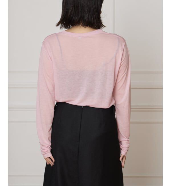 IENA LA BOUCLE「Baserange/ベースレンジ LONG SLEEVE TEE TTLSBL-WI25」|Tシャツ・カットソー|