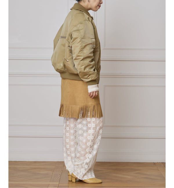 IENA LA BOUCLE「JUN MIKAMI/ジュンミカミ フライトジャケット 25AW-8-J」|ブルゾン・スタジャン|