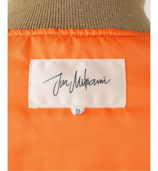 IENA LA BOUCLE「JUN MIKAMI/ジュンミカミ フライトジャケット 25AW-8-J」|ブルゾン・スタジャン|