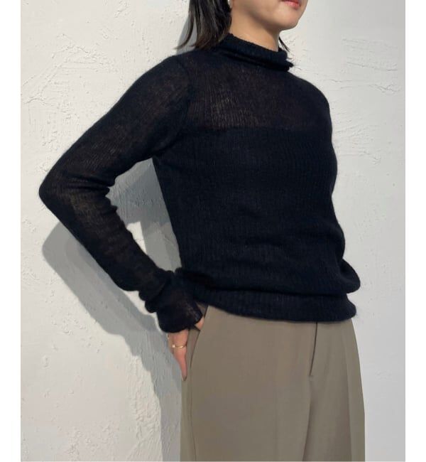 IENA LA BOUCLE「IENA LA BOUCLE MohairMixTURTLE」|ニット・セーター|