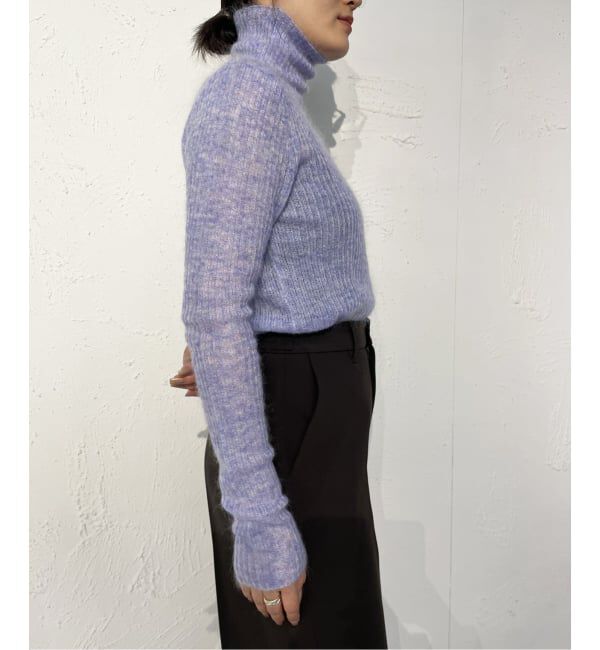 IENA LA BOUCLE「IENA LA BOUCLE MohairMixTURTLE」|ニット・セーター|