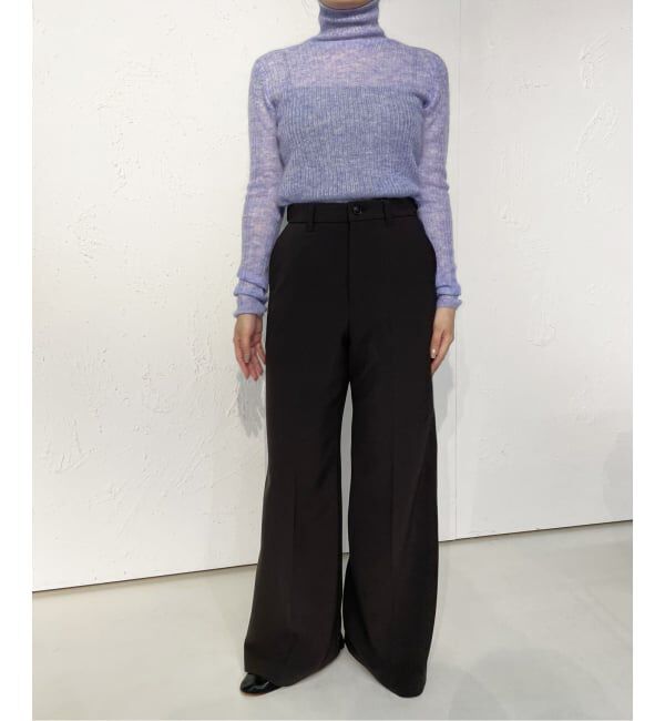 IENA LA BOUCLE「IENA LA BOUCLE MohairMixTURTLE」|ニット・セーター|