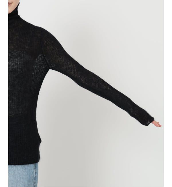 IENA LA BOUCLE「IENA LA BOUCLE MohairMixTURTLE」|ニット・セーター|