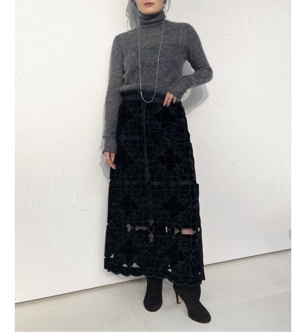 IENA LA BOUCLE「IENA LA BOUCLE MohairMixTURTLE」|ニット・セーター|