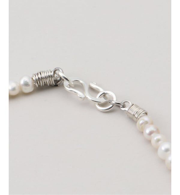 IENA LA BOUCLE「Y.A.Acc/ワイエーアク&times;LA BOUCLE別注 クリスタルパールネックレス」|ネックレス|