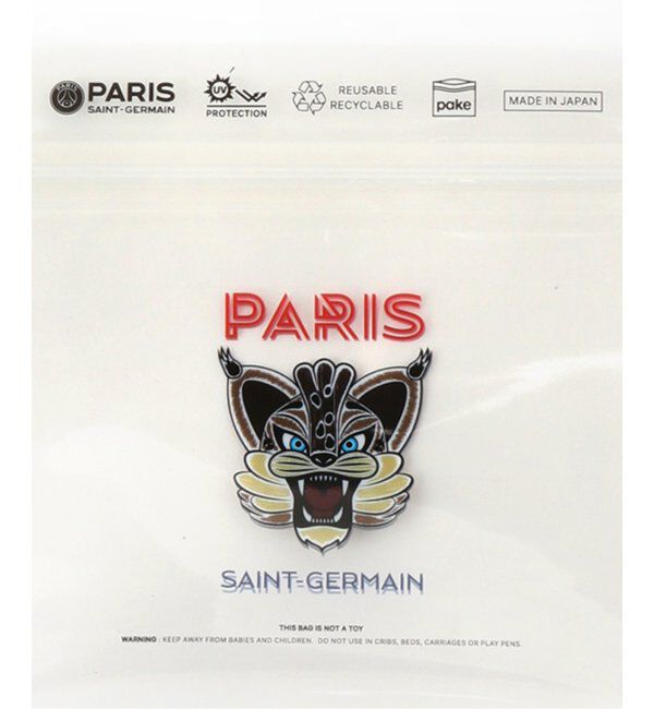 Paris Saint-Germain「【Pake(R) &times; Paris Saint-Germain】プリント ジッパーバッグセット (3枚組)」|その他|