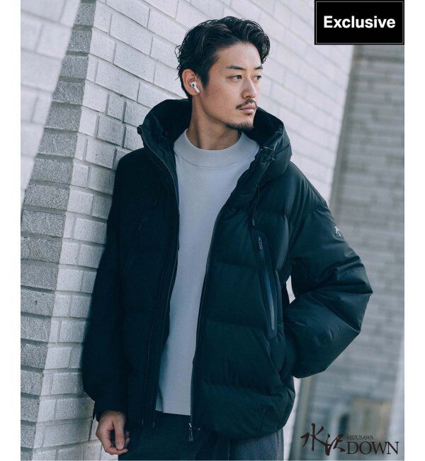 EDIFICE「DESCENTE ALLTERRAIN 水沢ダウン 別注 30th MOUNTAINEER/マウンテニア」|ダウン|ブラック