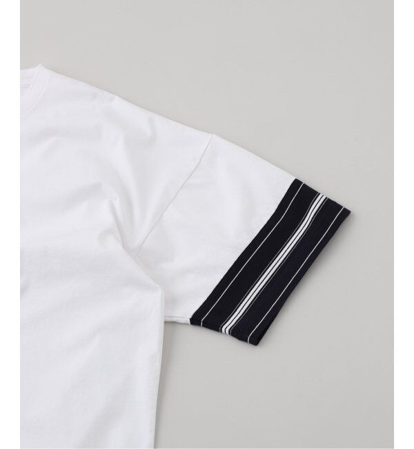 EDIFICE「White Mountaineering(ホワイトマウンテニアリング) RANDAM STRIPE Tシャツ WM2571532」|Tシャツ・カットソー|