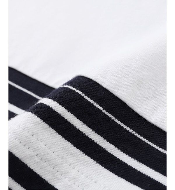 EDIFICE「White Mountaineering(ホワイトマウンテニアリング) RANDAM STRIPE Tシャツ WM2571532」|Tシャツ・カットソー|