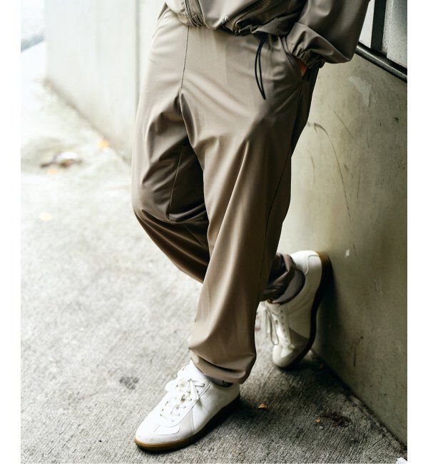 417 EDIFICE「《追加》"超冷感" UVCUT Freezetec ジョグパンツ」|その他|ベージュ