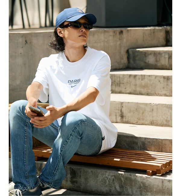 Paris Saint-Germain「【NIKE / ナイキ】PSG M NK PREMIUM EMB TEE IF0506- 100」|Tシャツ・カットソー|