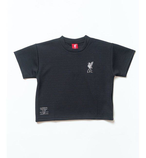 Liverpool FC「【Liverpool FC / リバプール FC】KIDS 3D METALLIC PRINT Tシャツ キッズサイズ」|Tシャツ・カットソー|ブラック