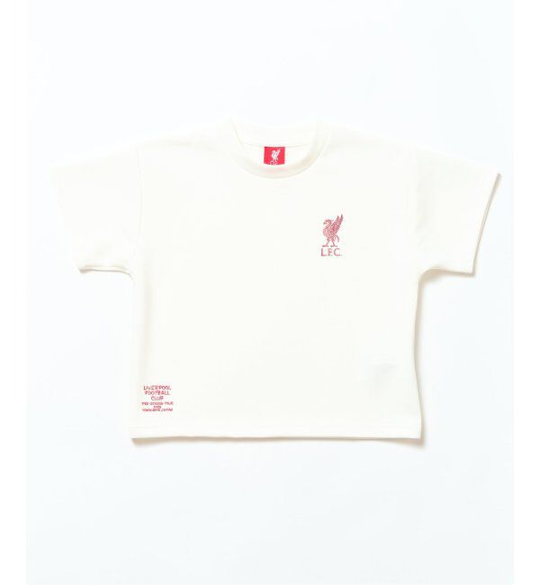 Liverpool FC「【Liverpool FC / リバプール FC】KIDS 3D METALLIC PRINT Tシャツ キッズサイズ」|Tシャツ・カットソー|ホワイト