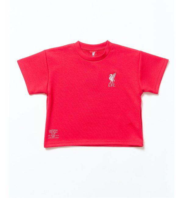 Liverpool FC「【Liverpool FC / リバプール FC】KIDS 3D METALLIC PRINT Tシャツ キッズサイズ」|Tシャツ・カットソー|レッド