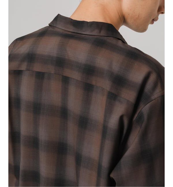 EDIFICE「SUPER 120&rsquo;s ウール チェック レギュラー シャツ」|シャツ・ブラウス|
