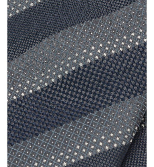 EDIFICE「Holliday & Brown(ホリデー & ブラウン) 別注 Smoke Blue タイ」|ネクタイ・蝶ネクタイ|