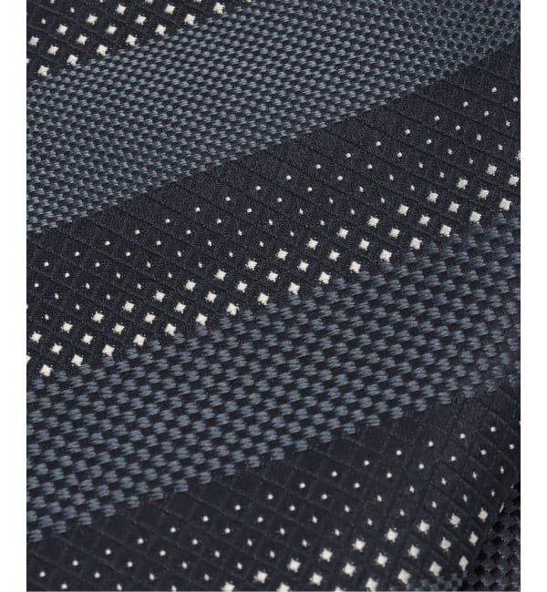 EDIFICE「Holliday & Brown(ホリデー & ブラウン) 別注 Smoke Blue タイ」|ネクタイ・蝶ネクタイ|