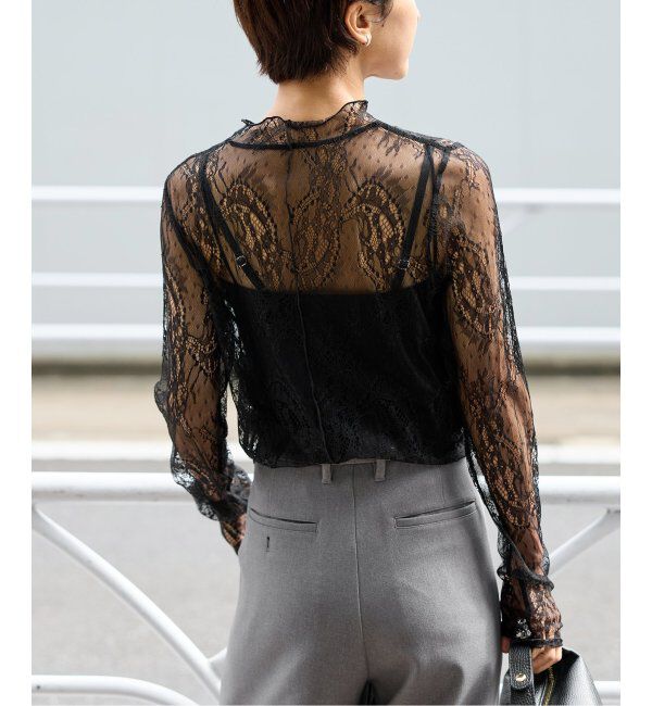 JOURNAL STANDARD relume「ラッセルストレッチレースハイネック」|Tシャツ・カットソー|